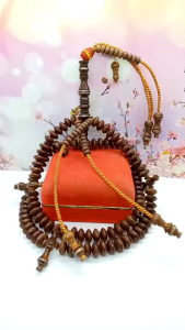 tasbih tijani kayu nogosari nagasari full benang rajut A544