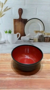 PROMO!!! 12 PCS MANGKUK RAMEN 568 DIAMETER 14 CM TEBAL FOOD GRADE DAN TIDAK BERBAU