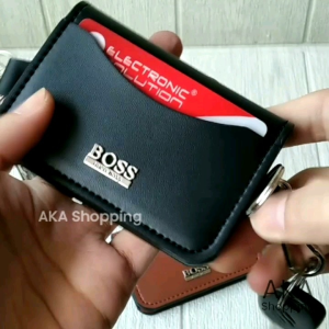 HC BOS01 | Elegan Dompet STNK Gantungan Kunci Mobil Motor