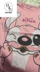 Baju Anak Perempuan Stitch Pink & Desain Trendi