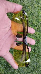 kacamata aviator night vision polarized anti silau untuk malam hari