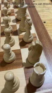 Chessmate • Leap Staunton Series Wooden Chess Set (wooden board + wooden pieces + padded board bag
