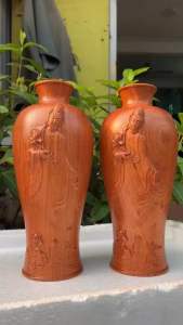 Lọ lục bình cô tiên mang ý nghĩa tốt đẹp sự sung túc may mắn tài lộc cho gia chủ kích thước cao 30 ngang 13cm