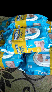 Bình Chánh shop 💖 Combo 10 gói khăn giấy ướt caryn 100 tờ / 70 tờ không mùi  không paraben  không chứa cồn hàng tách khuyến mãi - date mới 2027