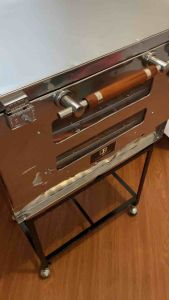 OVEN GAS STAINLESS API ATAS BAWAH UK 60x40x45 CM FULLSET SIAP PAKAI