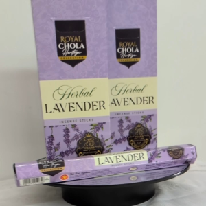 Royal Chola Heritage Collection: Herbal Lavender Agarbathi / Incense Sticks ( 1*6 boxes )