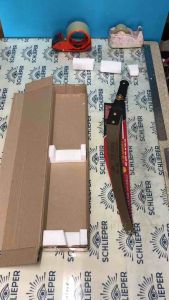 EYE BRAND เลื้อยโค้งตัดกิ่งไม้ตราตา รุ่นสามตา ขนาด 16 นิ้ว เลื่อยตัดกิ่งไม้ในที่สูง - Pruning saw