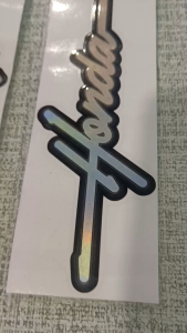 HONDA STYLISH DECAL STICKER WATERPROOF