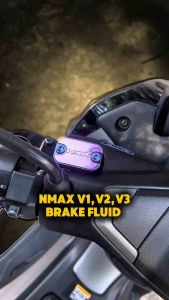 Nmax V1/V2/V3 Brake Fluid Cover - Plug and Play | Sold By Pair (2 pcs) | Premium Look