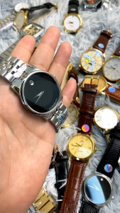 Đồng Hồ Nam M.v.D.@ size 40mm 2 kimmáy pin Nhật kính sapphire chống xước dây thép không rỉ