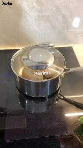 [CHÍNH HÃNG] Quánh Inox KARLIN 18 - Inox 304 - Đáy 5 Lớp - Size 18cm - Thương Hiệu Đức 🇩🇪