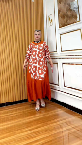 Gamis Wanita Terbaru Bahan Rayon Tebal Viral Kekinian/Gamis Rumaysa Sopal Motif Bunga