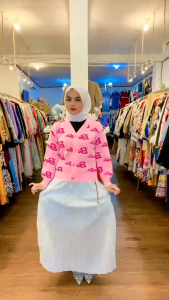 Atasan Barbie Dewasa Import Cardi Rajut Terbaru Termurah Terlaris by Mumu Fashion