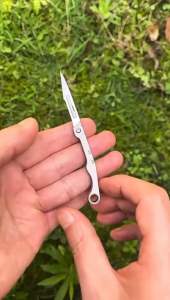 dao kỹ thuật edc titan sử dụng lưỡi dao số 11 tặng kèm 10 lưỡi thay