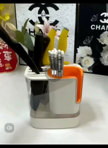 OHHDEER Chopstick Knife And Spoon Holder Integrated Chopstick Cage Chopstick Tube Kitchen Storage Box