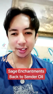 Sage Enchantments Back to Sender Oil: A Natural Aromatherapy Solution