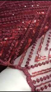 PROMO MURAH!! Kain Tulle Spenggel Piramid | Bahan Kebaya Terbaru | Kebaya Modern | Kain Meteran