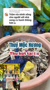 combo tiết kiệm hút tài lộc xua tan tà khí( nụ trầm hương + gói xông nhà)