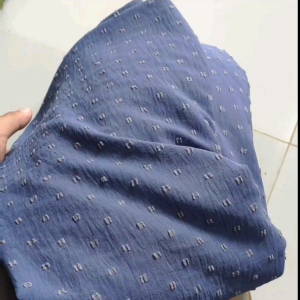 Kain Cringkle Uragiri OneTone Cringkle Dot Bordir Bridesmaid Kain Cringkle Uragiri