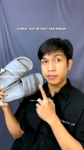 sandal Eva karet pria wanita terlaris anti slip