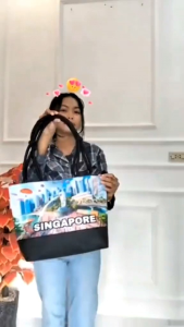 Tas Wanita Tote Bag - Souvenir Oleh-Oleh Singapore