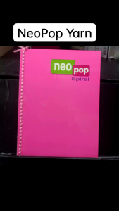 Yarn Notebook Neopop 80 Leaves sold per piece