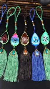 Gantungan Mobil Motif Islam Dekorasi Lebaran Idul Fitri Ramadhan