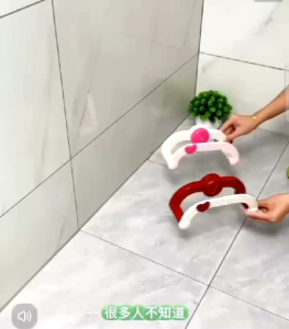 OHHDEER Suction Cup Retractable Wash Basin Rack Wall Mounted Bathroom Rack Toilet Basin Storage Rack