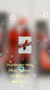 Skok Belakang Mio Beat Vario 125/150 Scoopy Lexi Faxio Genio Xeon YSS 100% Original Ukuran 300MM 330MM Shock Breaker Mio Beat vario Scoopy Lexi