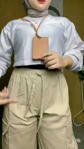 Celana Cargo Panjang wanita Dewasa rwmaja Standar reguler Casual santay pormal bahan kain katun twil tebal lembut