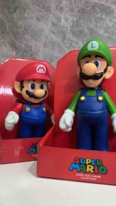 BIG Super Mario Action Figure Toys 22cm - Durable and Tough - Mainan Patung - Luigi