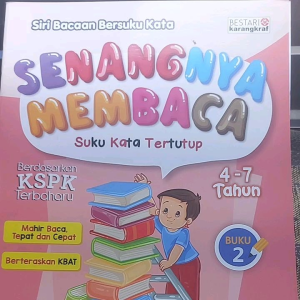 Senangnya Membaca Suku Kata Tertutup 4-7 Tahun Buku 2