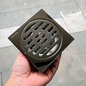 Ga thoát sàn 12 x 12cm dày 3 ly dùng cho ống 607690 chống trào nước chống côn trùng