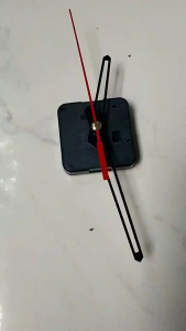 Mesin Jam Jarum Panjang Baterai Suara Hening Tidak Berdetak