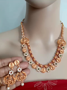 Necklace Set / Ready Stock Necklace / Matt Finished Premium Quality Sets / Indian Necklace Sets / Original Quality