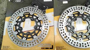 Piringan Disc Cakram Depan New Model Ktc Bulat Hitam 260mm Pnp Vario New CBS LED