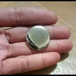 COD Isi 6 pcs Diameter 15/18/21/25 mm - Kancing Baju Emas - Bros Jamur Emas silver Polos