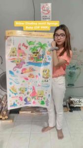Stiker Dinding Sponge Baby DF9909 (90x60)