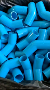 งอ45​องศา​ 3/4(6หุน) 10ชิ้น ข้อต่อ​พีวีซี​ขนาด​ต่าง​ๆ​