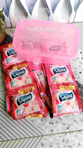 Deterjen Cair Sayang 20ml isi 24pcs/Liquid Deterjen Murah/Free Box
