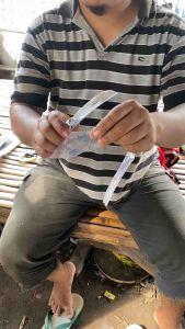 Pisau Baja Putih anti karat