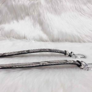 [Ảnh thật] Dây thắt lưng (dây nịt) nữ da trăn thật 100% màu tự nhiên 2.5cm