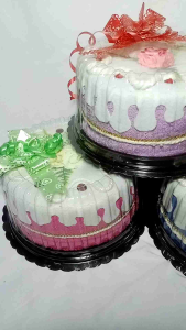 Kado handuk mandi bentuk kue Tart