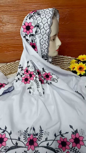 MUKENA DEWASA TERUSAN BAHAN KATUN MIKRO MOTIF NAJMA