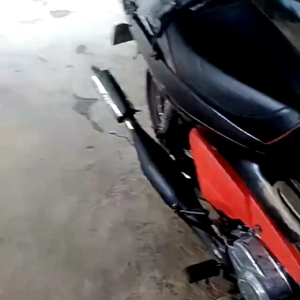 Knalpot Alfa AHM Standar Racing Hitam Crom