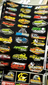 STIKER SOUND | STIKER SOUND SYSTEM | STIKER ANTI AIR | STIKER VYNIL | STIKER 1 LEMBAR | STIKER PACK