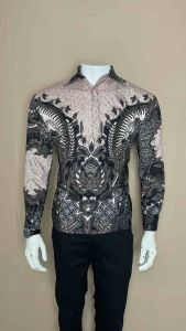 Kemeja batik pria motif alexander