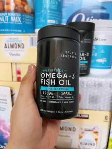 [ Mẫu Mới ] Dầu Cá Onega-3 Fish Oil SR Triple Strength 150 Viên - Của Mỹ - Date 02/2028