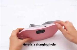 Menstrual Waist Belt Period Heating Pad Warm Palace Massage Women Pain Relief Belt Electric Heating Waist Belt 暖宫护腰带