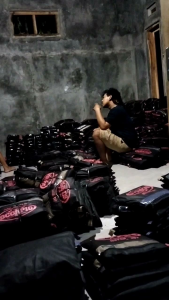 JAS HUJAN SETELAN PRIA DAN WANITA BY SCORPIO BAHAN PVC 025 TEBAL DAN LENTUR TERMURAH